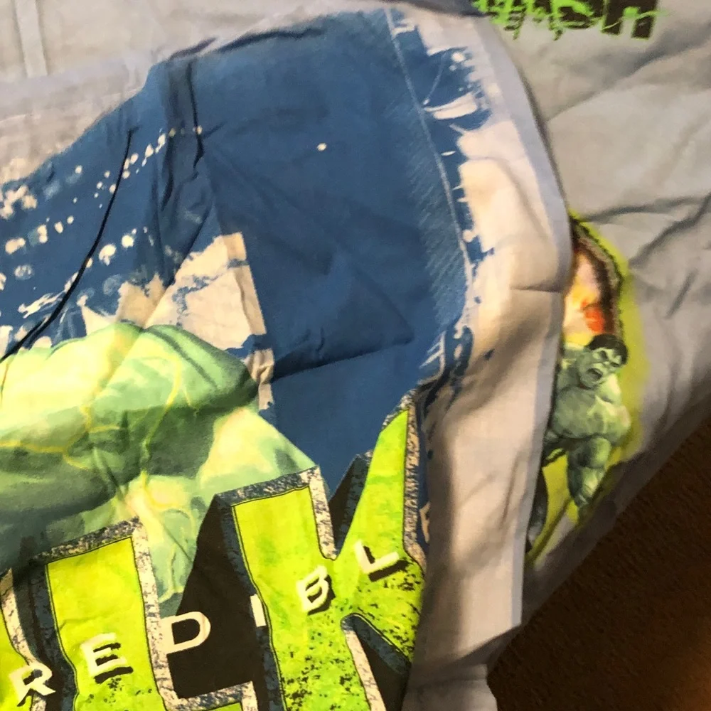 Marvel Hulk Twin sheets Set - Blue & Green